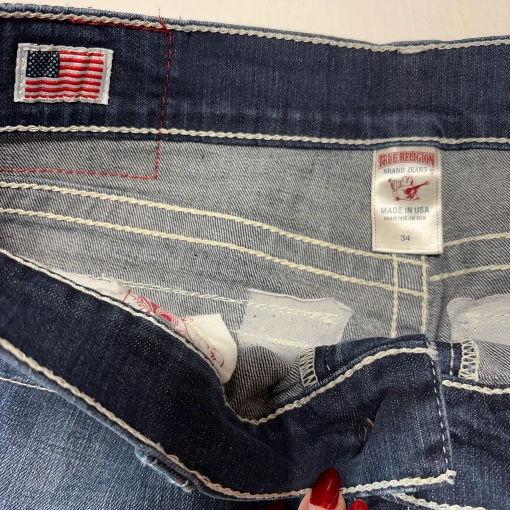 True Religion Dark Blue Straight Jeans